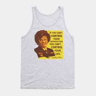 Joycelyn Elders Portrait and Quote Tank Top